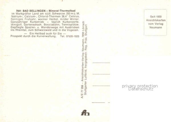 Bad Bellingen Mineral Thermalbad Kurort im Markgräfle – Bild 2