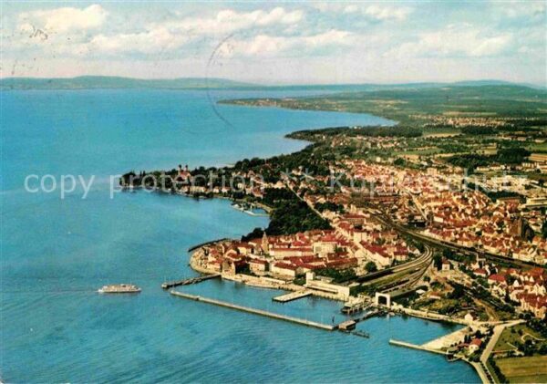 Friedrichshafen Bodensee Fliegeraufnahme