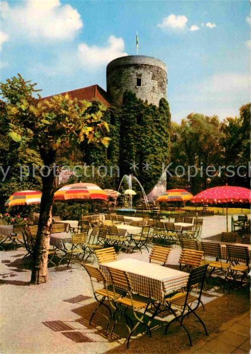 Amern Park Restaurant Burg Brüggen Terrasse