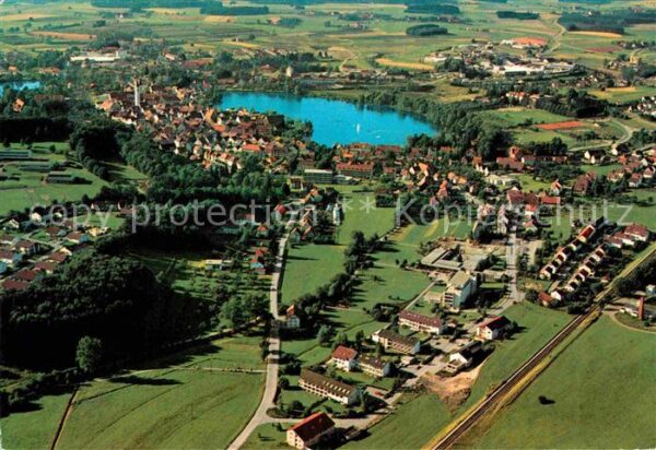 Bad Waldsee Moorheilbad Fliegeraufnahme