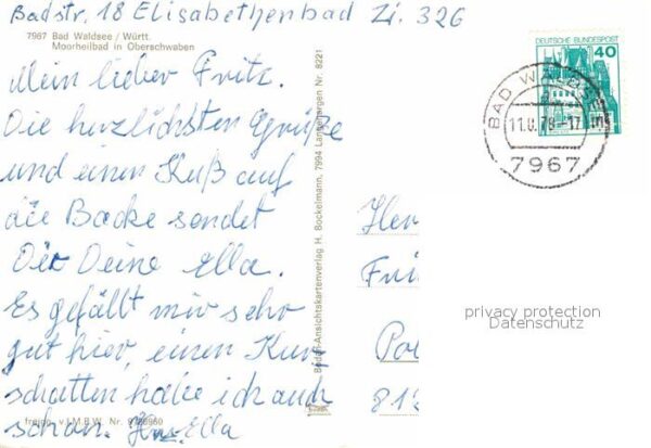 Bad Waldsee Moorheilbad Fliegeraufnahme – Bild 2