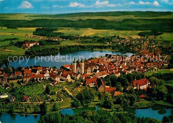 Bad Waldsee Moorheilbad Fliegeraufnahme