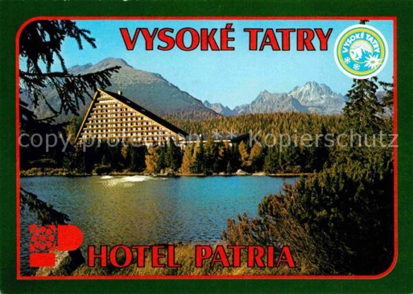 Strbske Pleso Hotel Patria Hohe Tatra