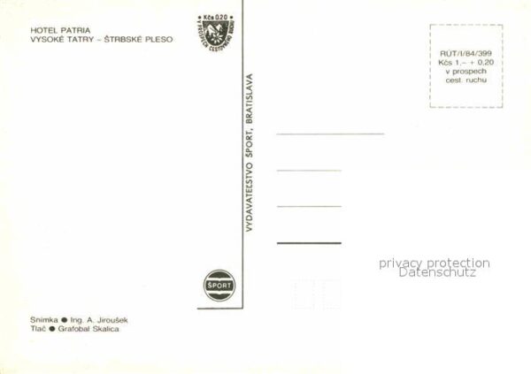 Strbske Pleso Hotel Patria Hohe Tatra – Bild 2
