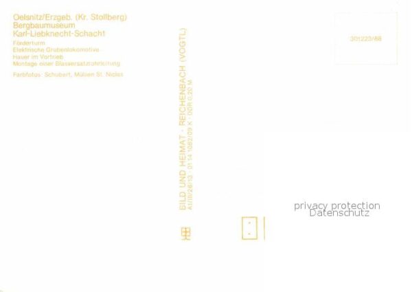 Oelsnitz Erzgebirge Bergbaumuseum Karl Liebknecht Schacht – Bild 2