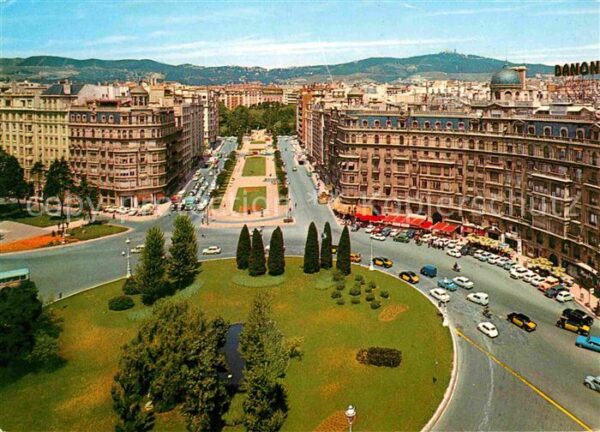 Barcelona Cataluna Plaza Calvo Sotelo y Avenida Gral Goded