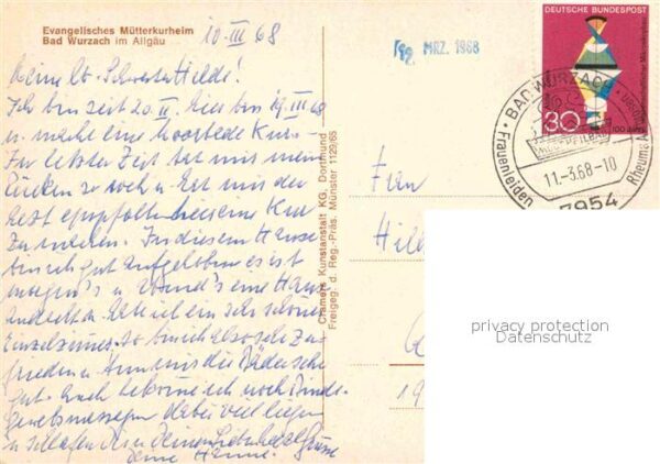 Bad Wurzach Evangelisches Mütterkurheim Fliegeraufn – Bild 2