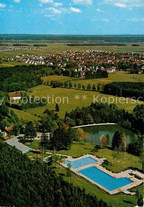 Bad Woerishofen Schwimmbad am Sonnenbüchlsee Fliegerauf