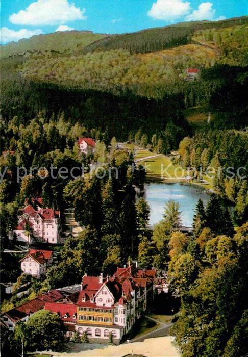 Bad Sachsa Harz Teilansicht mit Schmelzteich