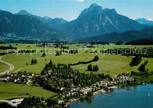 Hopfensee Campingplatz mit Branderschrofen Straus