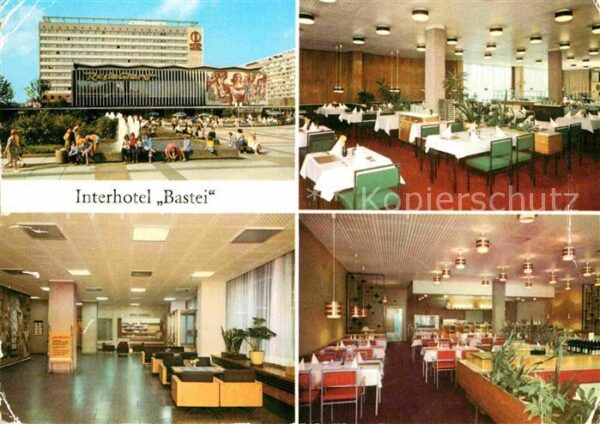 Dresden Interhotel Bastei Restaurant Empfang