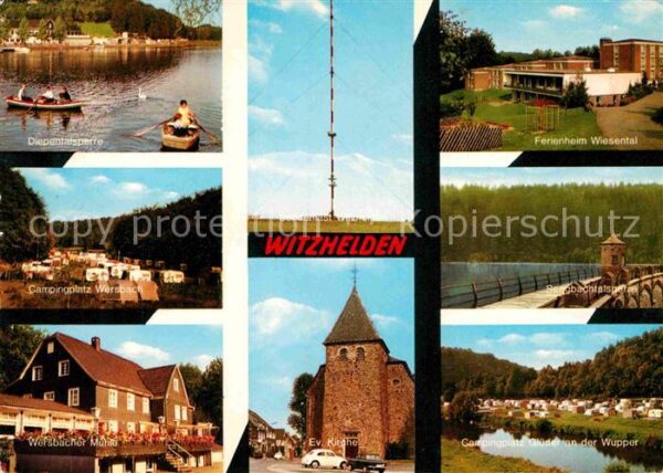 Witzhelden Diepentalsperre Campingplatz Gaststätte