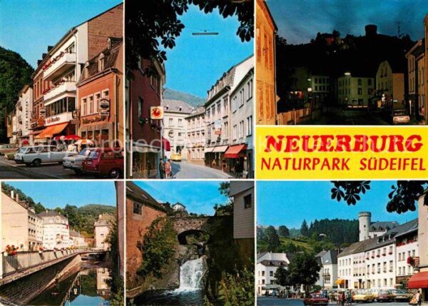 Neuerburg Eifel Teilansichten Luftkurort Deutsch Luxemb
