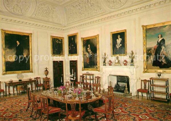 Yorkshire Humber Harewood House State Dining Room Wandge