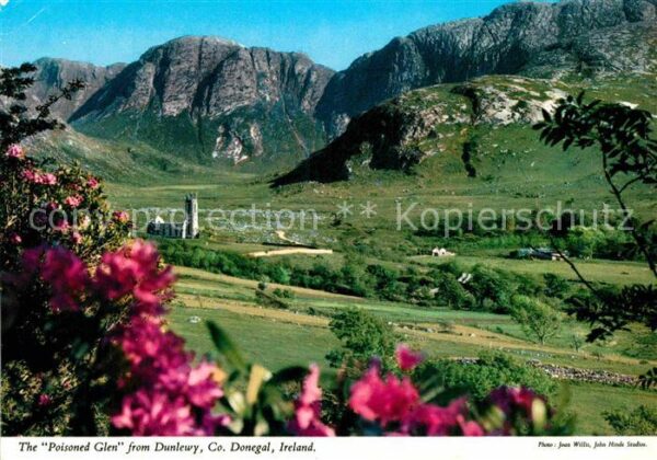 Dunlewy The Poisoned Glen Landschaftspanorama