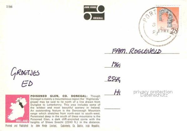 Dunlewy The Poisoned Glen Landschaftspanorama – Bild 2