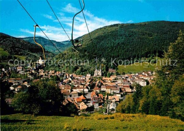 Todtnau Panorama Luftkurort Schwarzwald Sessell