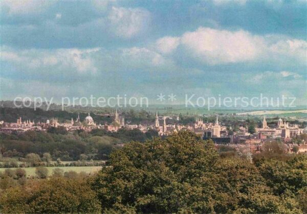 Oxford Oxfordshire Skyline from Botley
