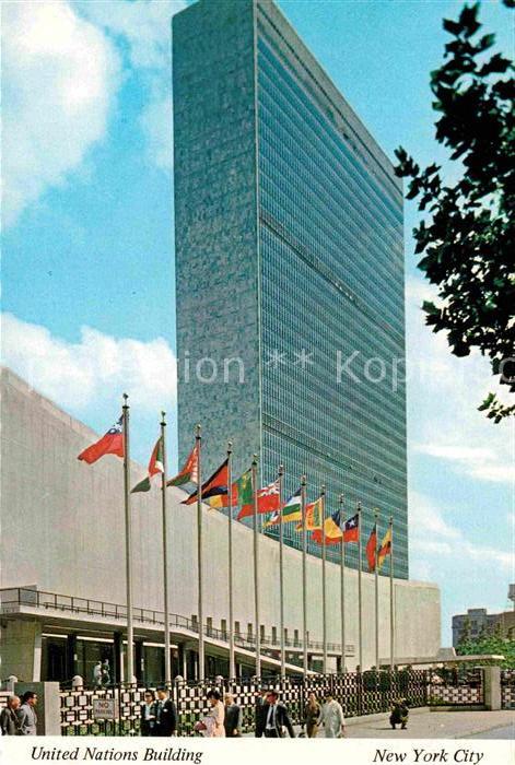 New York City United Nations Building Skyscraper