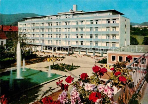 Bad Wildungen Sanatorium Wicker Wasserspiele