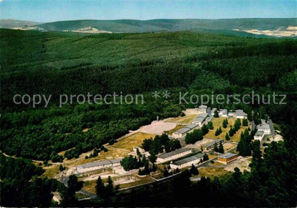 Wegscheide Bad Orb Kinderdorf Fliegeraufnahme