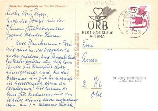 Wegscheide Bad Orb Kinderdorf Fliegeraufnahme – Bild 2