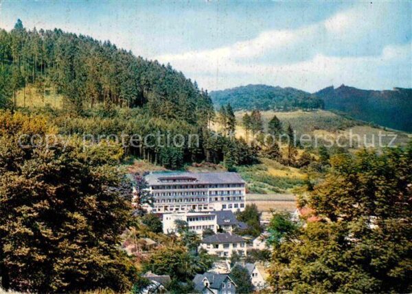 Laasphe Kurhaus Kneipp Sanatorium Dr de la Camp