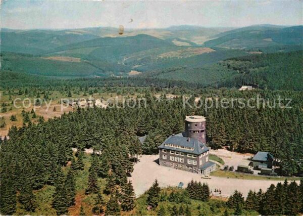 Winterberg Hochsauerland Gaststätte Kahler Asten Fliegeraufnahme