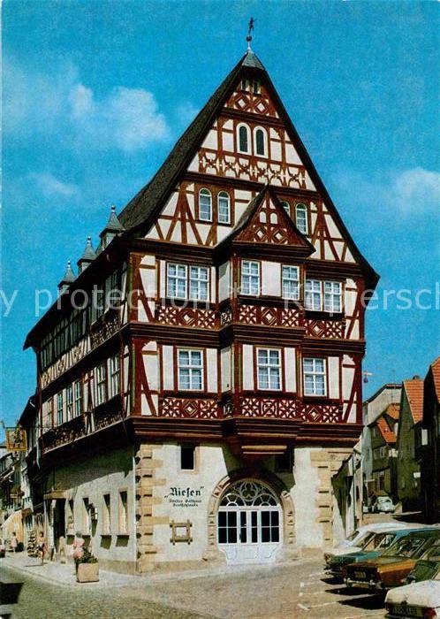 Miltenberg Main Hotel Riesen Ältestes Gasthaus Deutschl