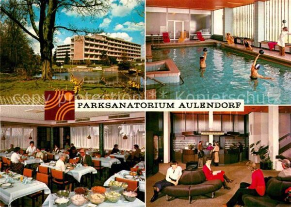 Aulendorf Parksanatorium Hallenbad Restaurant Foy