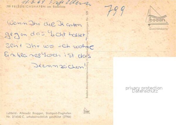 Friedrichshafen Bodensee Hafen Fliegeraufnahme – Bild 2