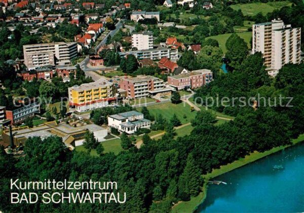 Bad Schwartau Kurmittelzentrum Fliegeraufnahme