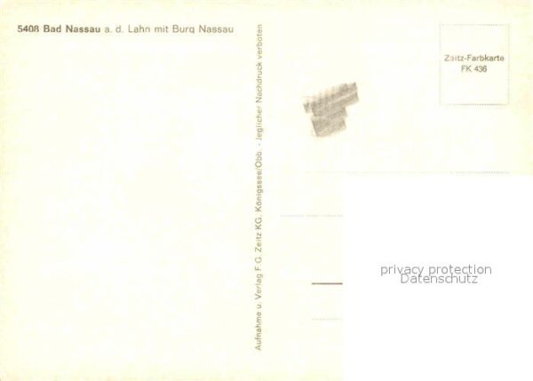 Bad Nassau mit Burg Nassau Fliegeraufnahme – Bild 2
