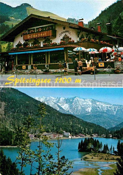 Spitzingsee Gasthof Bergdorf Höhenluftkurort See Al