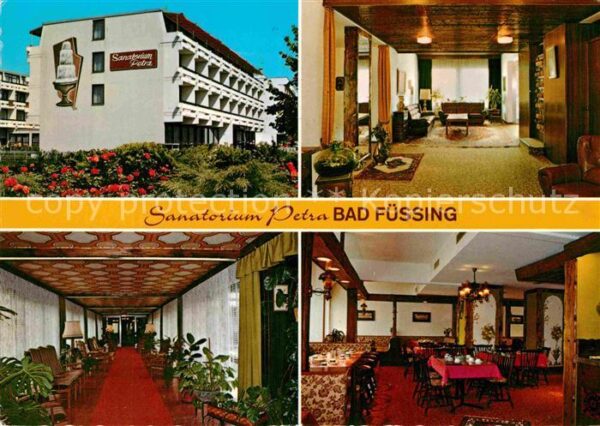 Bad Fuessing Sanatorium Petra Innenräume