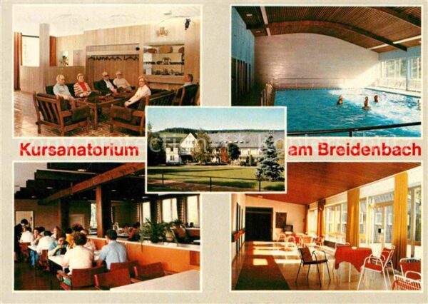 Bad Berleburg Kursanatorium am Breidenbach Cafeteria