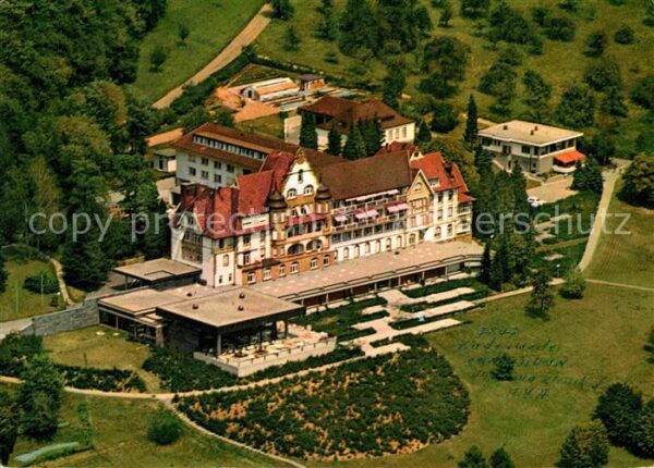 Badenweiler Rheuma Klinik der BVA Fliegeraufnahme