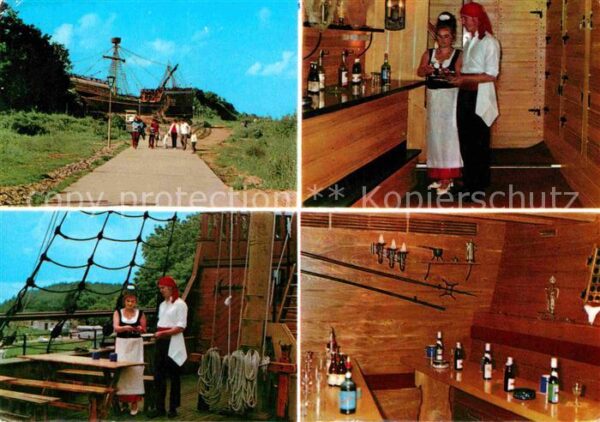 Mukran Sassnitz Piratenschiff Gaststätte