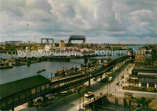 Hamburg Vorsetzen und Überseebrücke