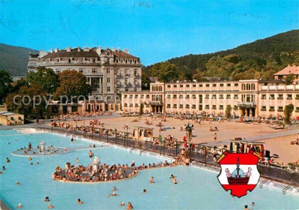Baden Wien Thermalstrandbad Kurhotel Esplanade Kur