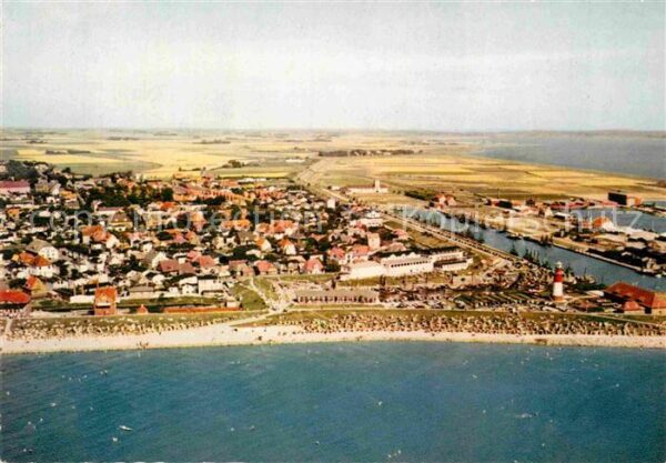 Buesum Nordseebad Fliegeraufnahme