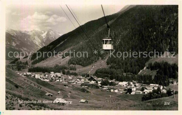 Seilbahn Galzig St. Anton Arlberg