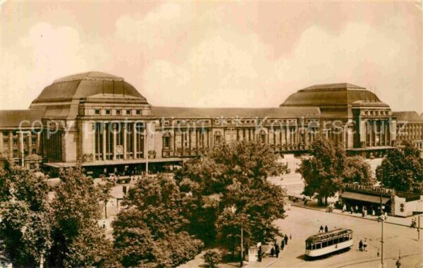 Bahnhof Hauptbahnhof Leipzig Strassenbahn