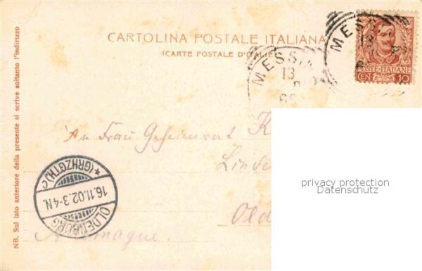 Kuenstlerkarte Quadro dei Vespri Siciliani Messina – Bild 2