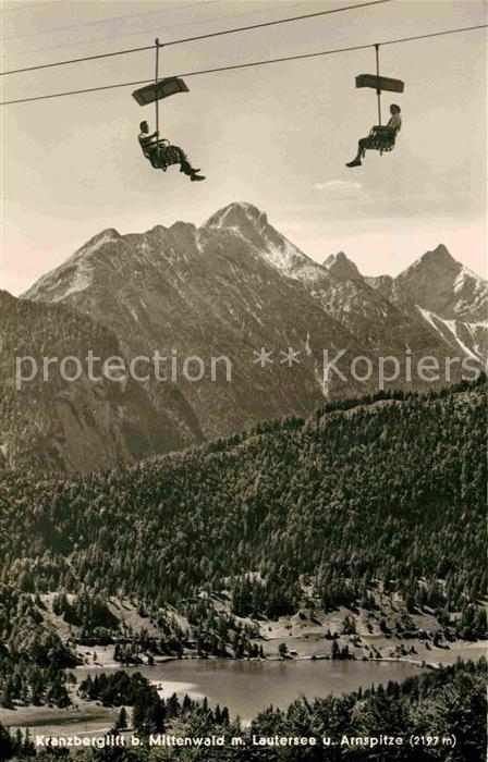 Sessellift Kranzberg Mittenwald Lautersee Arnspitz