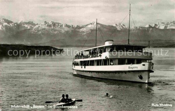 Motorschiffe Bayern Starnbergersee