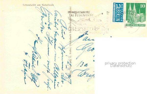 Sessellift Skilift Nebelhorn – Bild 2