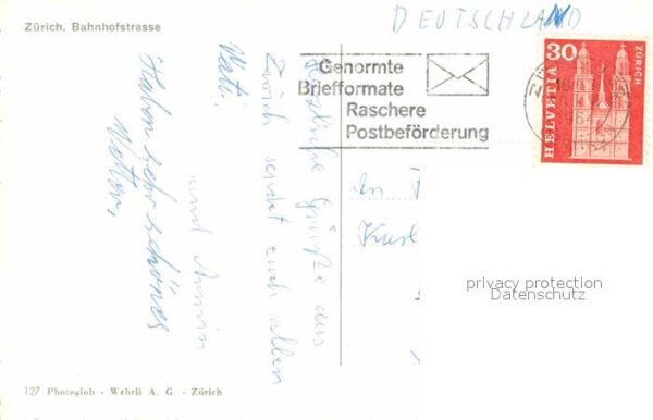 Strassenbahn Zürich Bahnhofstrasse – Bild 2