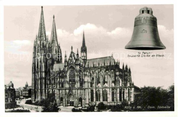 Kirchenglocke Churchbell Cloche Eglise St. Peter Köln am Rhein Dom Südseite