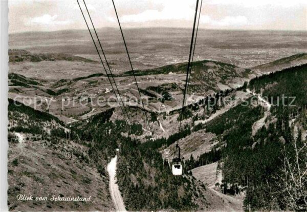 Seilbahn Schauinsland Schwarzwald
